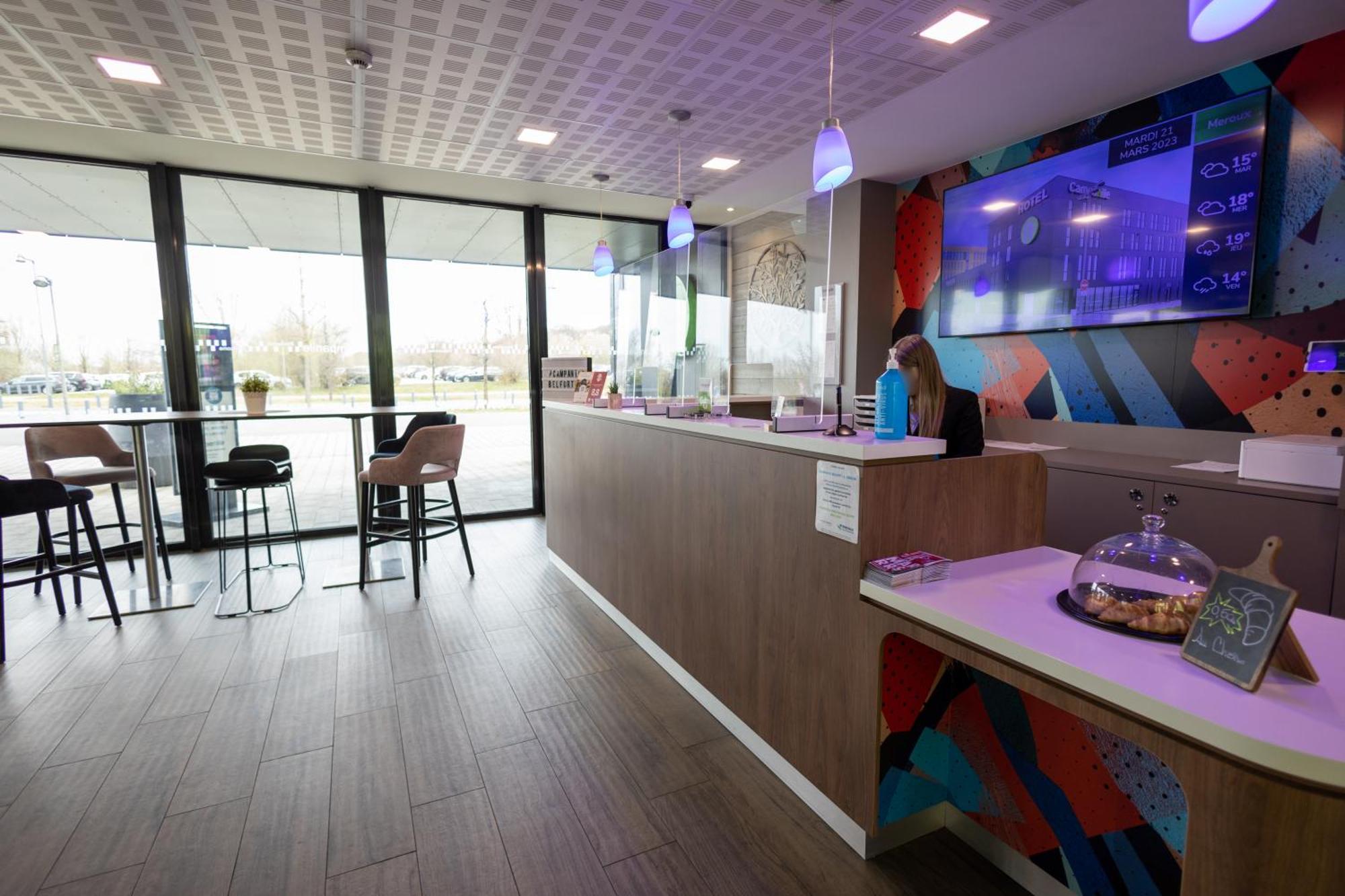 Meroux Campanile Belfort Montbeliard - Gare La Jonxion. מראה חיצוני תמונה